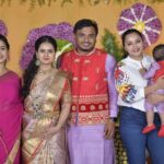 Amulya Instagram - Thanks for gracing the occasion and showering the blessings on Atharv & Aadhav 🤗😍🙏