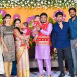 Amulya Instagram - Moments to cherish forever , heartful thanks for gifting these special moments with your presence on Atharv & Aadhav naming celebration @dhruva_sarjaa @premnenapirali @darling_krishnaa @milananagaraj @nishvika_ @i_am_anissh @srujanlokesh @krishna_ajai_rao @imsimhaa @bhuvann_ponnannaa_official @harshikapoonachaofficial 🫶