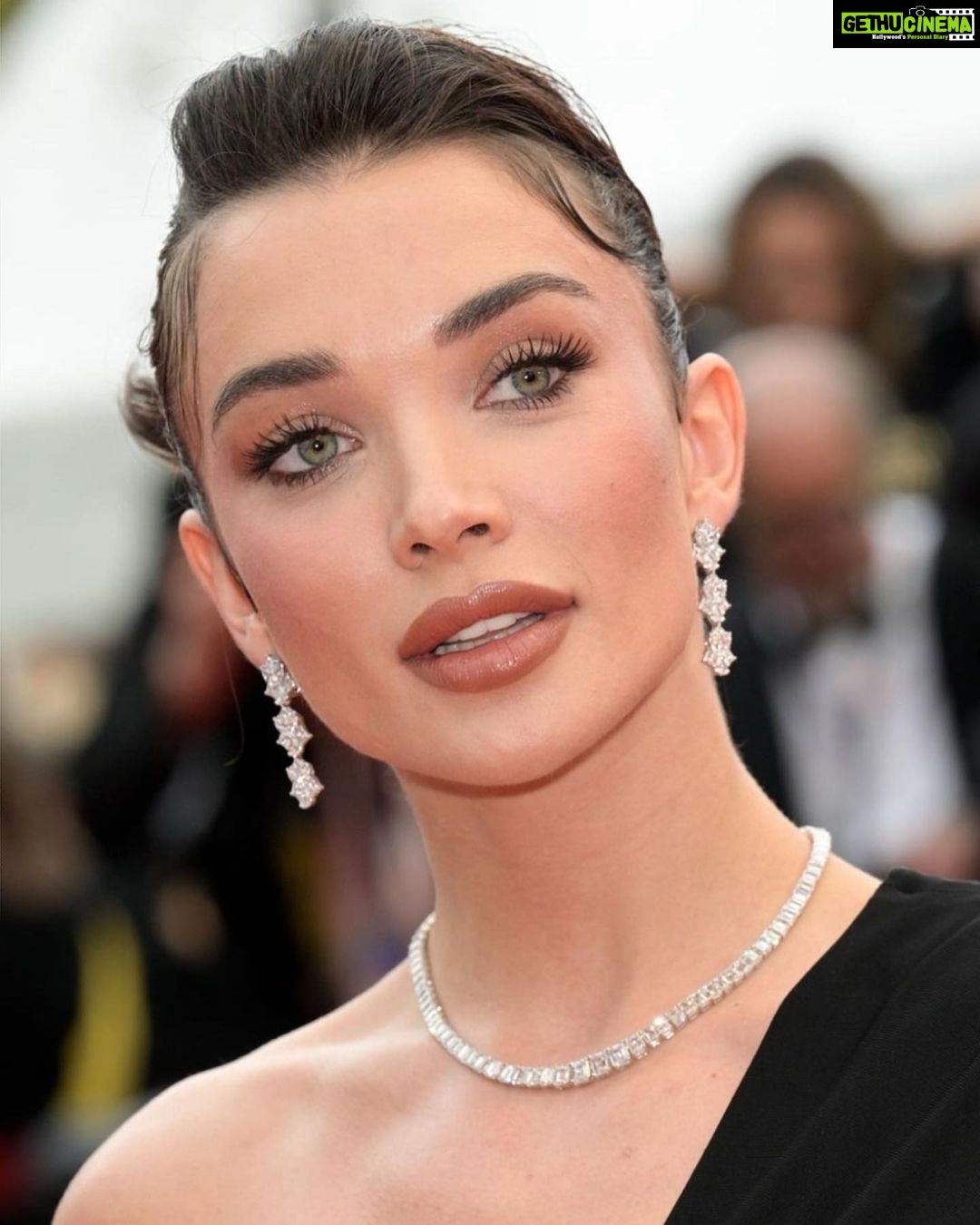 Amy Jackson Instagram - Festival De Cannes premier of ‘Monster.’ Sakura Ando & Soya Kurokawa were an incredible mother and son combo 👏🏼❤️ Wearing @pinkoofficial Styled by @kstewartstylist Assisted by @stylebyco Makeup by @chykapuka Hair by @jmthair1 Skin by @keren_bartov ❤️ always to @emzsherwood @ryma.roy