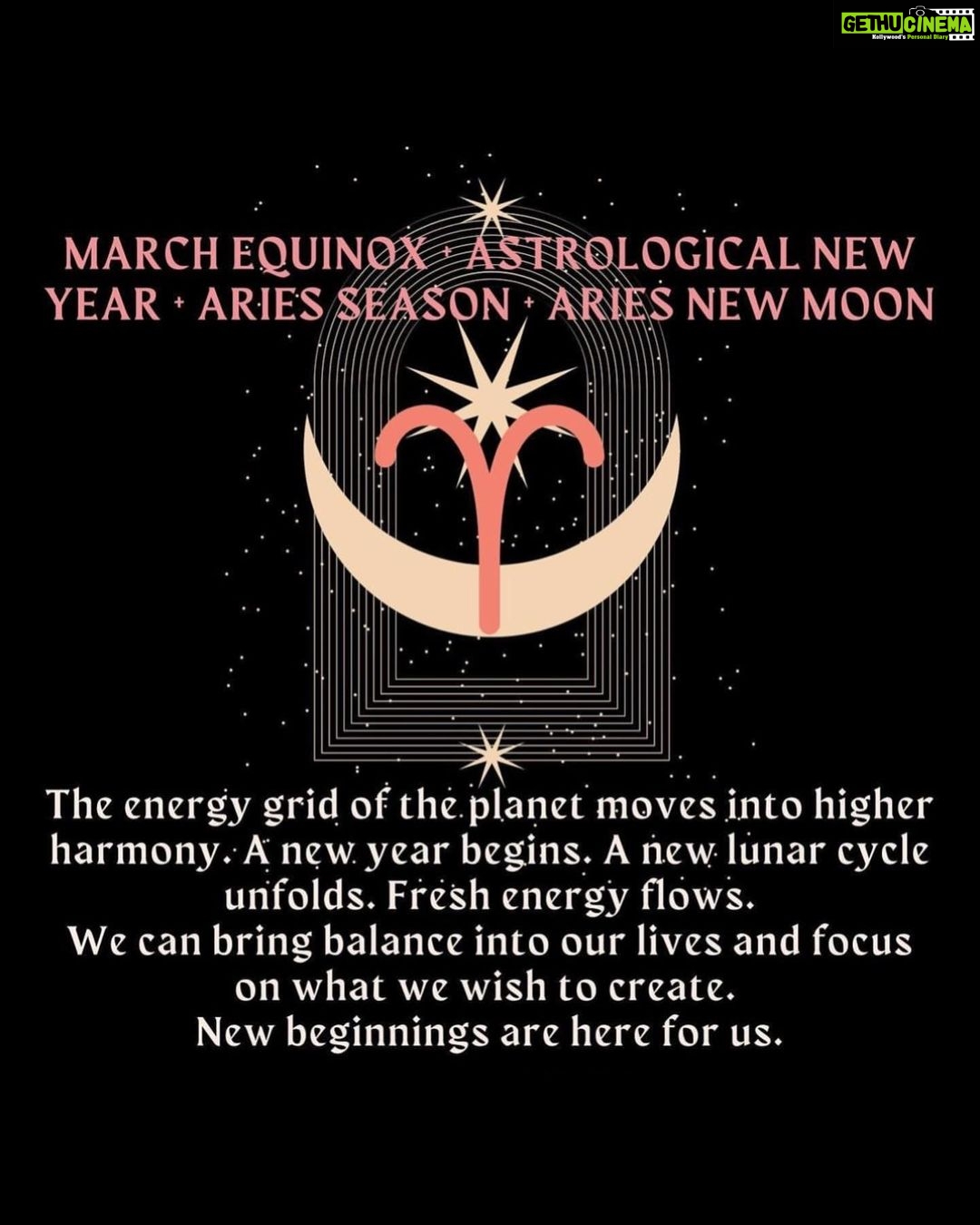 Amy Jackson Instagram - A big cosmic week ✨ #SpringEquinox #PlutoinAquarius