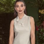 Amy Jackson Instagram - Summer lovin’ with so many beautiful friends at the @veronicabeard garden party last night. Congratulations to the fabulous Veronica duo on their new collection ✨ Glam by THE boys @thebradylea @andrewdentonmakeup ❤️‍🔥 #AD The Serpentine