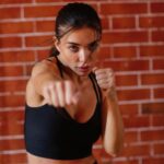 Amy Jackson Instagram - Behind the scenes with India’s number one action choreographer and dear friend, Silva ji, rehearsing for the fight sequences in our upcoming action thriller #MISSION - releasing Summer 2023 @aloyoga