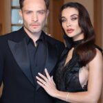 Amy Jackson Instagram - Pre amfAR @astonmartin dinner unveiling the incredible DB12 babyyy ❤️‍🔥 Styled by @kstewartstylist Makeup by @nikki_makeup Hair by @lukepluckrose Hôtel du Cap-Eden-Roc