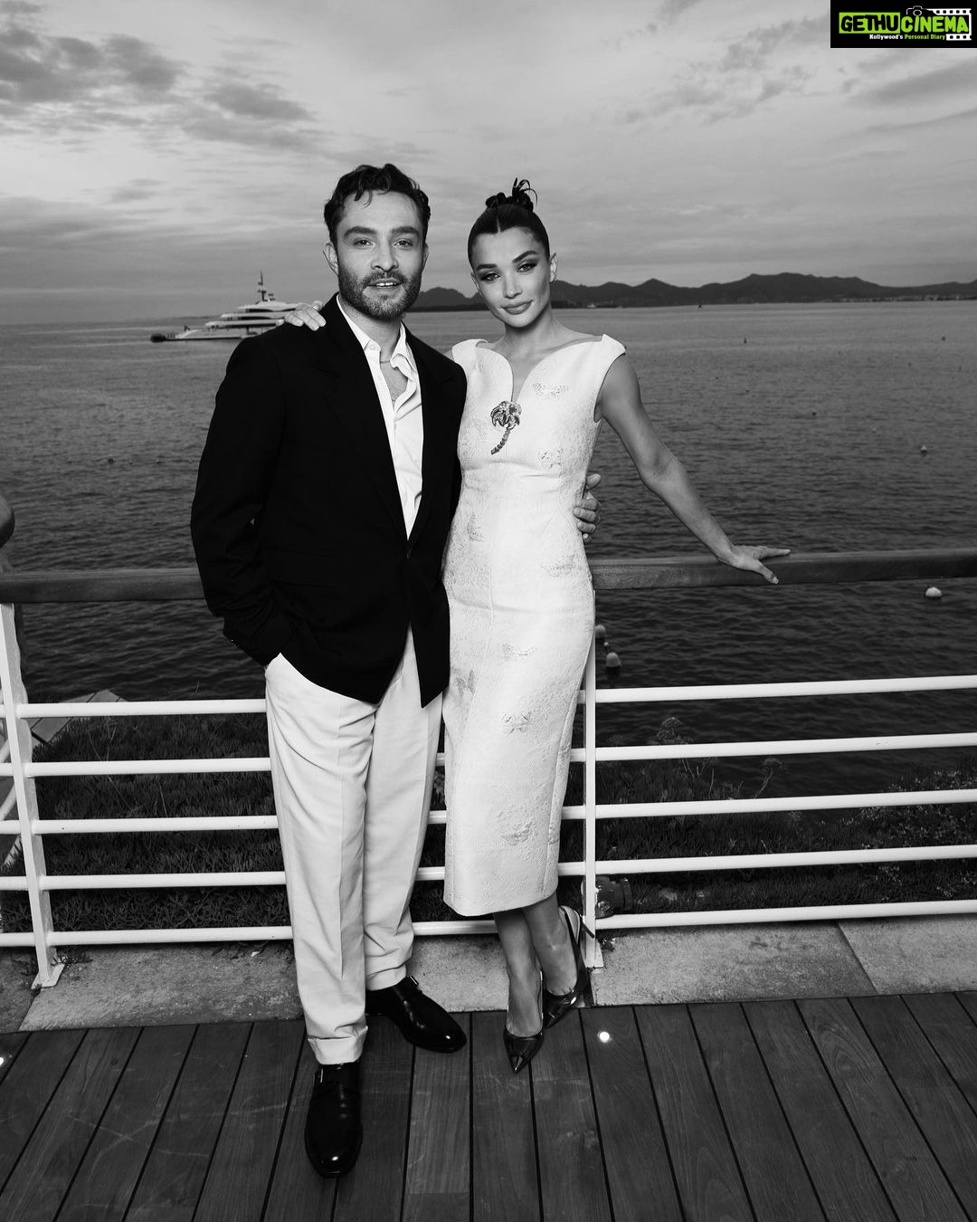 Amy Jackson Instagram - A stunning evening celebrating #WomeninCinema by @redseafilm & @vanityfairitalia at #CannesFilmFestival Kudos @moalturki for an incredible night. ❤️ to @esmeraldabrajovic and the @madeineb team as always! Styled by @kstewartstylist Wearing @roberto_cavalli Glam by @thebradylea @andrewdentonmakeup ✨