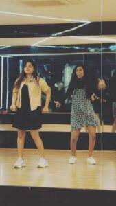 Anagha Instagram - Jamming out with @blackswankg Choreo @blackswankg 📸&✂️ @greysuit_0696 Location @dlab_dancelaboratory