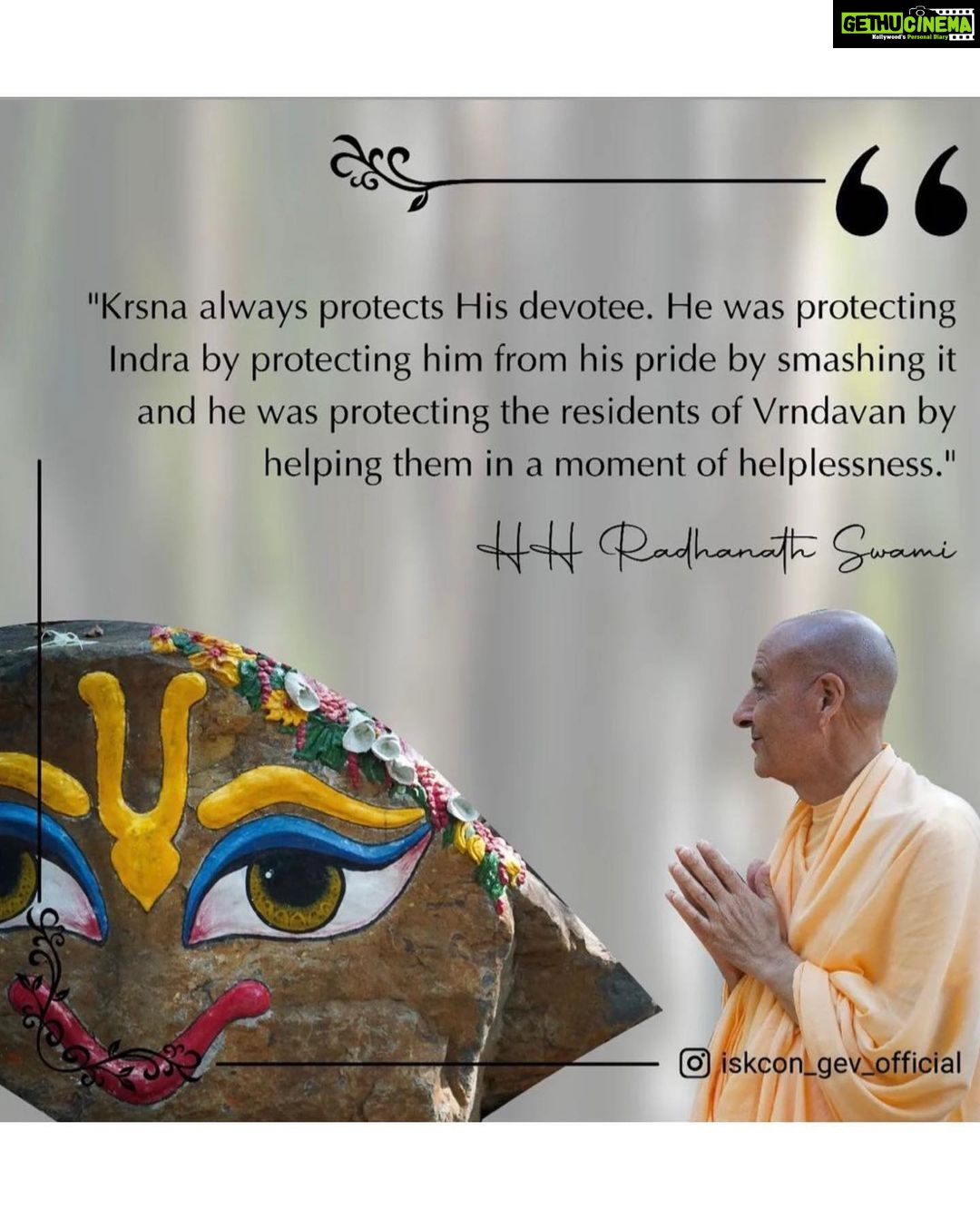 Anagha Bhosale Instagram - Swipe⬅️ How important it is that we chant Hare Krishna Mahamantra everyday sincerely, Love & serve Radha Rani, Krishna with all our hearts this is the goal of human birth ♥️🦚