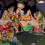 Anagha Bhosale Instagram - Happy sharad purnima 2022🦚✨ This festival is associated with Lord Krishna. On this day he performed Raas (a traditional folk dance) with Radha and all the Gopis on the bank Yamuna river on this auspicious day. The auspicious day of Sharad Purnima falls on the full moon day of Ashwin month every year according to the Hindu calendar. @iskcon_chowpatty Sri Sri Radha Gopinath Mandir, Iskcon Chowpatty