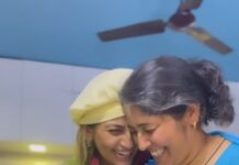 Anagha Bhosale Instagram - Cooking for the lord - Who says the lord doesn’t eat….the love & our respective Bhava we put while cooking in Radha Rani’s kitchen is appreciated by the lord & he reciprocates accordingly. Thank you Hari & Radha Rani for allowing us to cook for you & serve you🙏🏻🥹 @iskconnashik