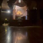 Anagha Bhosale Instagram - By sweeping the floor of the lord’s room we sweep the durt of our hearts too! This is where my Sri Sri Radha Vrindavan Bihari Ji ‘s dresses , jewellery, utensils, puja thali is stored…we love doing our backup seva, thank you Hari for giving us such a big blessing to serve you , Srila prabhupada & Srila Gurudev. By serving we become more humble & our desire to serve gets stronger! I love you my Sri Sri Radha Vrindavan Bihari Ji 🥹💙🙏🏻🙌🏻 Govardhan Eco Village (GEV) - Sri Radha Vrindavanbihari Temple, Mumbai.