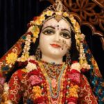 Anagha Bhosale Instagram - Happy Radhashtami, Happy Birthday Radha Rani. thank you so much for giving us the blessing of devotion & service, forever grateful 🥹🦚💙🙏🏻