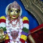 Anagha Bhosale Instagram - Happy Radhashtami, Happy Birthday Radha Rani. thank you so much for giving us the blessing of devotion & service, forever grateful 🥹🦚💙🙏🏻