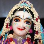 Anagha Bhosale Instagram - Happy Radhashtami, Happy Birthday Radha Rani. thank you so much for giving us the blessing of devotion & service, forever grateful 🥹🦚💙🙏🏻