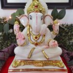 Anagha Bhosale Instagram - Happy Ganesh Chaturthi 🦚🙏🏻2022 Ganpati bappa Morya Mangal murti Morya Undir 🐭mama ki Jai May vighnaharta remove all the vighna from our desires & Hari gives us that blessing to serve through our desires 🦚🙏🏻🙌🏻 Hari Bol