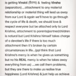 Anagha Bhosale Instagram - Wrote something which is a little deep & direct but are facts…we all have prayed before taking birth that “oh lord! pl forgive me of my sins” & we have promised Lord Krishna we’ll do Bhakti & go back home in every birth but have failed let’s not fail in this birth & fulfill our promise which we all have given to our lord ……#thoughts of the day♥️🦚🙏🏻🪷