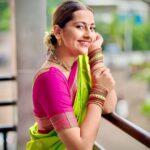Anagha Bhosale Instagram - After a long time✨ - #marathimulgi Beauty lies in the eye of the beholder 🦚 Hari Hari