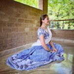 Anagha Bhosale Instagram - Happy international yoga day🧘‍♀️ Healthy body plays an important role in our spiritual lives, only through this body (as a medium) we can attain krishna , therefore it is our responsibility to take care of it. Healthy body is a gift from krishna, we should make sure we maintain it & keep it clean as a temple where krishna resides. Today on this occasion let’s promise krishna we’ll make necessary health changes to keep our bodies healthy, Hari Bol 🙏🏻🙌🏻💙 Govardhan Eco Village (GEV) - Sri Radha Vrindavanbihari Temple, Mumbai.