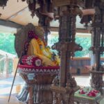 Anagha Bhosale Instagram - This is how our morning starts , dancing in ecstasy by hearing lord’s name is true happiness🪷💙 #jaisrilaprabhupada Kirtan involves chanting hymns or Mantras while dancing to the accompaniment of certain instruments. Also in Sanskrit the verb ‘Krit’ means praising. Kirtan dance is related to the worship of Lord Vishnu and has great antiquity attached to it. This dance was given its proper form by the great religious revivalist, Chaitanya Deva. The person who performs this dance is called as a ‘Kirtankar’ or, colloquially, a ‘Kirtaneer’. The most outstanding feature of the Kirtan dance is that it can be performed by members of the whole village without any distinction on the basis of caste, class or religion. Thus the rich and poor, young and old, Zamindar and tenant all freely participate in it. Kirtan — the 'only connect' in hard times Performance of Kirtan Dance The dance is quite simple with the devotees forming a ring and moving round in a circular pattern raising and lowering their hands with the beating of the musical instruments. Musical Instruments and Generally, two types of musical instruments are used to accompany the dance performance which includes Khol and drum. Spiritual Sentiments of Kirtan Dance This dance has great spiritual fervour attached to it. In it the spiritual sentiments of the dancers rise up to the surface level and conclude with a feeling of religious ecstasy. @govardhan_ecovillage
