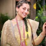 Anagha Bhosale Instagram - When you dress up in Krishna’s favourite colour 💛 - for him🦚🪷 Hari Bol Sri Sri Radha Rasabihari Temple, ISKCON Juhu, Mumbai (Official)