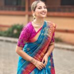 Anagha Bhosale Instagram - Contentment only lives in the heart of those who are grateful- Radhanath swami 🦚🌸 Govardhan Ecovillage