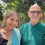 Anagha Bhosale Instagram - Godparents- Thank you krishna for so many blessings, Power of blessings is priceless & divine 🪷 Vaishnav blessings are so powerful, & you don’t meet someone just by coincidence, there is a reason for it, krishna arranges & it’s my fortune to have meet such senior devotees & Srila prabhupada disciple. This changed my vision on so many things & desires..in a very beautiful way, thank you 🙏🏻💙 @srutakirtivishakha The real blessing that the soul is looking for is the blessing of a connection with God’s love, that’s the highest blessing to actually connect with the love of God. The love of God is always everywhere in every situation, if we look for it. In Christian bible it is said, seek and you shall find and Krishna say in Bhagavad Gita that, as you approach me I will reveal myself accordingly? In the wonderful, beautiful things that come in your life if you are looking for the love of God in that and you are looking for the opportunity to grow you will find it. Divine blessing is that which connects us with the love of God and that’s always there. Govardhan Eco Village (GEV) - Sri Radha Vrindavanbihari Temple, Mumbai.