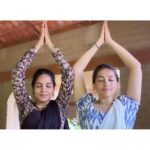 Anagha Bhosale Instagram - Happy international yoga day🧘‍♀️ Healthy body plays an important role in our spiritual lives, only through this body (as a medium) we can attain krishna , therefore it is our responsibility to take care of it. Healthy body is a gift from krishna, we should make sure we maintain it & keep it clean as a temple where krishna resides. Today on this occasion let’s promise krishna we’ll make necessary health changes to keep our bodies healthy, Hari Bol 🙏🏻🙌🏻💙 Govardhan Eco Village (GEV) - Sri Radha Vrindavanbihari Temple, Mumbai.
