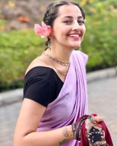 Anagha Bhosale Instagram - Just believe in the Holy Name🌸

Chanting the rounds by saying mahamantra is to serve & please krishna & Gurudev to get ‘Krishna Prem’ 
Lord Krishna appeared on earth and recited the Bhagavad Gita around five thousand years back.
 
Lord Krishna appeared on the mother earth to teach the people of Kaliyuga, how to recite the names of God, and how to become His pure devotee. Lord Krishna appeared in the form of Sri Chaitanya Mahaprabhu who was the combined form of Sri Radha and Sri Krishna.
 
According to the Hare Krishna Movement, you can free yourself from the miseries of this world and attain a state of bliss, if you chant God’s sacred names. For this purpose, Sri Chaitanya Mahaprabhu popularized the holy mantra and focused on the listening to the chanting of this mantra, “Hare Krishna Hare Krishna Krishna Krishna Hare Hare, Hare Rama Hare Rama Rama Rama Hare Hare”.