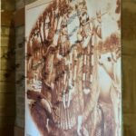 Anagha Bhosale Instagram - Just chant Hare Krishna mahamantra & it reveals itself “it’s true “ 💙 When I 1st came to @govardhan_ecovillage this magical special message was waiting for me, in the room, on this mirror. This is so true & beautiful thank you Govind for your blessings 💙🙌🏻☺️