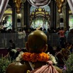 Anagha Bhosale Instagram - Srila Prabhupada- Abhay Charanaravinda Bhaktivedanta Swami was an Indian Gaudiya Vaishnava guru who founded ISKCON,commonly known as the "Hare Krishna movement". Bhaktivedanta Swami was a representative and messenger of Lord Chaitanya Mahaprabhu. He has been described as a charismatic leader by his followers,who was successful in acquiring followers in many Western countries and India. After his death in 1977, ISKCON, the society he founded based on a form of Hindu Krishna Bhakti using the Bhagavata Purana as a central scripture, continued to grow. In February 2014, ISKCON's news agency reported reaching a milestone of distributing over half a billion of his books since 1965.