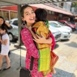Anagha Bhosale Instagram - The greatest need in the world is the value of compassion and the character of integrity -Radhanath Maharaj 🦚❤️ Hari Bol #thechildrenoftheworld . . . Thank you for this beautiful outfit @gulabi_dori
