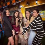 Anagha Bhosale Instagram - What fun girls’ night out was it!! ❤️ @sheendass @samikshajaiswal16 @officialaditisharma @shrutiisharmaa