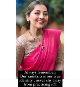 Anagha Bhosale Instagram - Our culture & character is everything, we youth of today should understand this & start making wise choices which will bring us close to Lord Krishna Tulsi 📿🌿 by : @silver_tulasi_mala