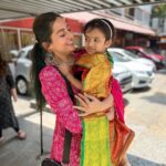 Anagha Bhosale Instagram - The greatest need in the world is the value of compassion and the character of integrity -Radhanath Maharaj 🦚❤️ Hari Bol #thechildrenoftheworld . . . Thank you for this beautiful outfit @gulabi_dori
