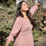 Anagha Bhosale Instagram – “It was only a sunny smile, and  little it cost in the giving, 
but like morning light it scattered the night and made the day worth living.”
.
.

#anagha #anaghabhosale