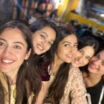 Anagha Bhosale Instagram - What fun girls’ night out was it!! ❤️ @sheendass @samikshajaiswal16 @officialaditisharma @shrutiisharmaa