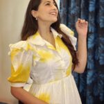 Anagha Bhosale Instagram - Live life in warm yellows 💛 . . Outfit @swishbossofficial #anaghabhosale