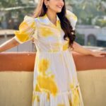 Anagha Bhosale Instagram - Live life in warm yellows 💛 . . Outfit @swishbossofficial #anaghabhosale