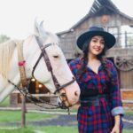 Anagha Bhosale Instagram - One girl who would rather wear boots than high heels 💕#anaghabhosale #cowgirl . . Outfit: @cantabilindia Styled by: @jivikasetpal