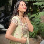 Anagha Bhosale Instagram - It’s not what you see, but how you see, that brings wisdom 🦚 . . . Styled by @jivikasetpal Outfit @krupa_jain @tanvisetpal Earrings @embelliebyg