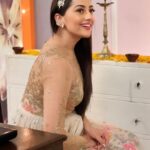 Anagha Bhosale Instagram - Diwali princess & yes! The shoe 👠 fits✨😉 #anaghabhosale