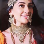 Anagha Bhosale Instagram - Life is a mirror, & you see in it the reflection of your inner self🦚 Outfit: @veena_manglani Styled by: @jivikasetpal Jewellery: @riddhi_bandra