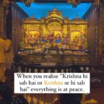 Anagha Bhosale Instagram - Krishna ‘our only supporter 🙇‍♀️ .. . . #iskontemple #mumbai #iskconchowpatty #Temple #gokul #vrindavan #radhe #radheradhe #krishna #bhajan #reelsinstagram #reelkarofeelkaro #explorepage #trending #temple ##sitaram #ram #harekrishna ISKCON Chowpatty - Sri Sri Radha Gopinath Temple