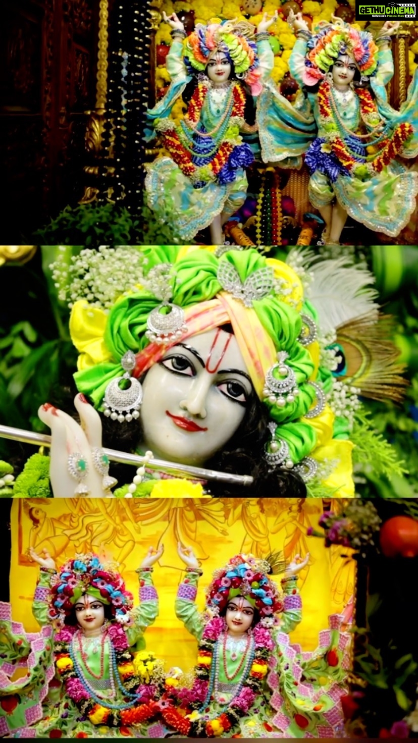 Anagha Bhosale Instagram - Radha Gopinathji 💛💛