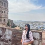 Anamika Chakraborty Instagram - The blue city❤️ Mehrangarh Fort