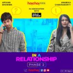 Anamika Chakraborty Instagram - Relationship-এর phases হয়, ভালবাসার হয় কি? ভালবাসার ৮‘টা ছোট ছোট মুহূর্ত নিয়ে ফিরছে বৃষ্টি আর শাওন তাদের relationship-এর next phase নিয়ে 😍♥️ #InARelationship Phase 2 in Association with @wildstoneofficial : Official Poster | New Episodes everyday at 5 PM from 7th - 14th February on our official Instagram, Facebook, YouTube Channel, and #hoichoi @aryannbhowmik @anamikachakraborty @iammony #ValentinesDay2023