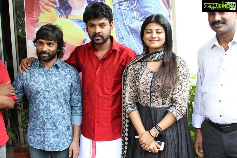 Anandhi Instagram - Mannar Vahaiyara audio launch😊