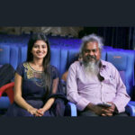 Anandhi Instagram - With Mr. Devaraj 😊