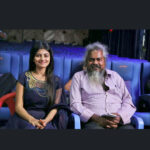 Anandhi Instagram - With Mr. Devaraj 😊