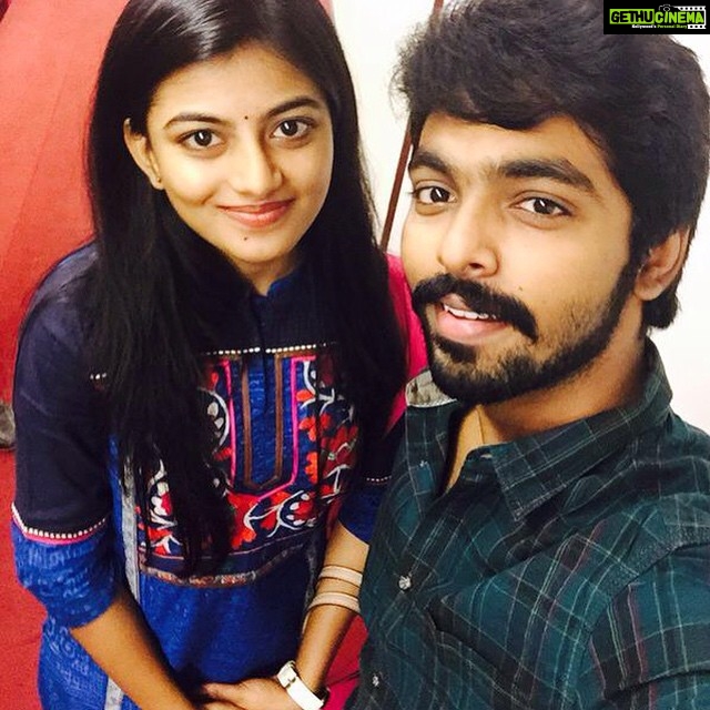 Anandhi Instagram - Audio lunch of Trisha Illana Nayanthara 😉