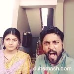 Anandhi Instagram – Dubsmash with Chandran 😜 @moulistic
