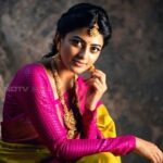 Anandhi Instagram – ✨ #saree#shooting#photoshoot